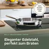 BergHOFF Home Bratpfanne Ø 28 cm, Edelstahlpfanne,  & PTFE Produktbild-Vorschau 2