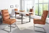 riess-ambiente Design Freischwinger Stuhl COMFORT hellbraun Produktbild-Vorschau 4