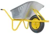 Matrix Schubkarre Profi 100l 250kg Luftrad Bauschubkarre Produktbild-Vorschau 4