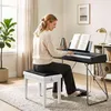 HOMCOM Pianobank, in hoogte verstelbaar, pianostoel met Productafbeelding-voorbeeld 8