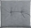 Hockerauflage - Hellgrau - 48 x 48 cm Produktbild-Vorschau 1