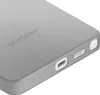 A close-up view of the bottom edge of a gray Samsung phone case, showing the USB-C port and speaker grille. Anteprima dell’immagine prodotto