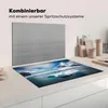 KitchenYeah© Herdabdeckplatte Pinguine entspannen sich auf Produktbild-Vorschau 3