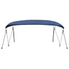 vidaXL 4-Bow Bimini Top Marineblau 243x(230-244)x137 cm Náhled obrázku produktu 3