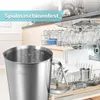 Messbecher Edelstahl 1000 ML [3 Messskalen, einschließlich Produktbild-Vorschau 6