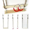 3in1 Turngeräte-Set: Schaukel, Turnringe & Holztrapez Produktbild-Vorschau 1