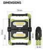 COB LED nabíjecí pracovní reflektor P4536, 2000 lm, 8000 mAh Náhled obrázku produktu