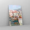 Bilder auf glas - Einteilig - Insel Boote Hafen - 80x120cm Produktbild-Vorschau 4