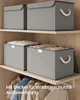 SONGMICS Aufbewahrungsbox mit Deckel, 3er Set, klappbar, Produktbild-Vorschau 7