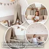 Musselin Hausbett Himmel Kinderzimmer Baumwolle mit Gold Produktbild-Vorschau 8