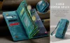 Caseme Samsung Hülle mit Zipper 2in1 Samsung A57 5G-Blau Produktbild-Vorschau 7