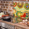 Kryt varné desky Skleněný kryt varné desky Splashback Náhled obrázku produktu 3