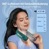 4000mAh Tragbar Nackenventilator 360° Hals Ventilator USB Produktbild-Vorschau 4
