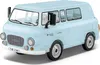 A light blue toy van is shown from a three-quarter front angle against a white background. Podgląd zdjęcia produktu