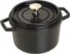 Staub Cocotte, Einzelpfanne, Schwarz, Eisenguss, 1,7 l, 1 Produktbild-Vorschau 4