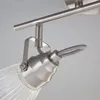 Lindby Bad-Wandleuchte Kara, 31 cm, 2-flg., Glas, IP44, G9 Produktbild-Vorschau 7