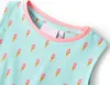 vidaXL Kinderkleid mit Kordelzug Helles Minzgrün 116 Produktbild-Vorschau 2
