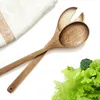 Couverts à salade en bois d'acacia - set de 2 pièces, Voir les images du produit 2