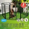 maxxpro Laufstall Hund und Katze 210 x 80 CM - Faltbarer Produktbild-Vorschau 6