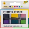 folia 30180 Stempelkissen Set BASIC, 6 Stück farbig Produktbild-Vorschau 2