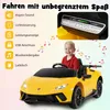 COSTWAY auto elettrica per bambini Lamborghini, 12V auto Anteprima dell’immagine prodotto 5