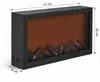 Dekorativer LED-Kamin, aus Metall, 10 x 41 x 25 cm Produktbild-Vorschau 12