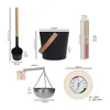 Set di accessori per sauna Amilano Wellness-5 Anteprima dell’immagine prodotto 3