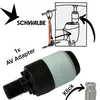 Adapter Schwalbe SCV Clik Valve 3566 unverpackt Produktbild-Vorschau 1