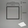LED Panel Ultraflach RGB CCT Deckenlampe Weiß Dimmbar Produktbild-Vorschau 9