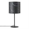 Tischlampe Nachttisch Stoffschirm Wandleuchte Wohnzimmer Produktbild-Vorschau 1