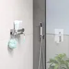 eluno Duschablage zur Wandmontage, zum Kleben oder Bohren & Produktbild-Vorschau 2