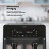 Lauben DualZone® Air Fryer 8000BC, Heißluftfritteuse mit Produktbild-Vorschau 3