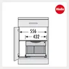 Abfallsorter Raumspar TANDEM 29 (1x12 + 2x8,5) Liter / Produktbild-Vorschau 10