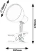 Rabalux 1480 Deckenstrahler Noah, 5W, 3000K, 360lm, grau, Produktbild-Vorschau 4