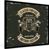 MuchoWow® MuchoWow® Gerahmtes Poster Auto - Oldtimer - Produktbild-Vorschau 1