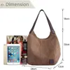 Bag Canvas Damen Schultertasche Handtasche Stoff Frauen Produktbild-Vorschau 2