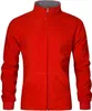 Doppel-Fleece Jacke Plus Size Herren, Rot-Hellgrau, XXXL Produktbild-Vorschau 2