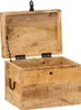 Scatola portaoggetti 39x28x31 cm in legno massiccio di Anteprima dell’immagine prodotto 2
