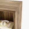 Kleiderschrank ‘Nesbyen’ mit Garderobenstange Walnussoptik Produktbild-Vorschau 6