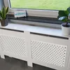 Osłona grzejnika Toboli biała 152 x 19 x 82 cm, osłona Podgląd zdjęcia produktu 3