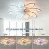 97W Blütenform LED Deckenleuchte mit RGB Backlight, Leise Produktbild-Vorschau 4
