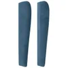 vidaXL Tête de lit avec oreilles bleu foncé 183x23x118/128 Voir les images du produit 4