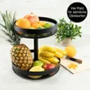 Moritz & Moritz Obstkorb Etagere Rund Schwarz Produktbild-Vorschau 7