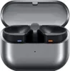 A pair of Samsung Galaxy Buds3 Pro R630 Graphite Bluetooth-Kopfhörer in their charging case. Produktbild-Vorschau