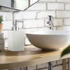 Relaxdays Seifenspender 300 ml, nachfüllbar, Bad, Küche, Produktbild-Vorschau 2