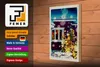 Holzschild Reise 20x30cm Skandinavien Winterzeit Produktbild-Vorschau 3