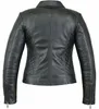 Damen Lederjacke Trend Fashion echtleder Jacke aus Lamm Produktbild-Vorschau 7