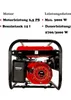 Stromerzeuger  PT8500W Notstromaggregat  4-Takt Benzin 6.5 Produktbild-Vorschau 3