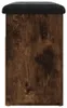 vidaXL Lavica na topánky smoke oak 62x32x50 cm materiál na Náhľad obrázku produktu 7