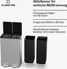 Klarstein EcoVista Mülleimer - 60L Abfalleimer mit 2 Produktbild-Vorschau 3